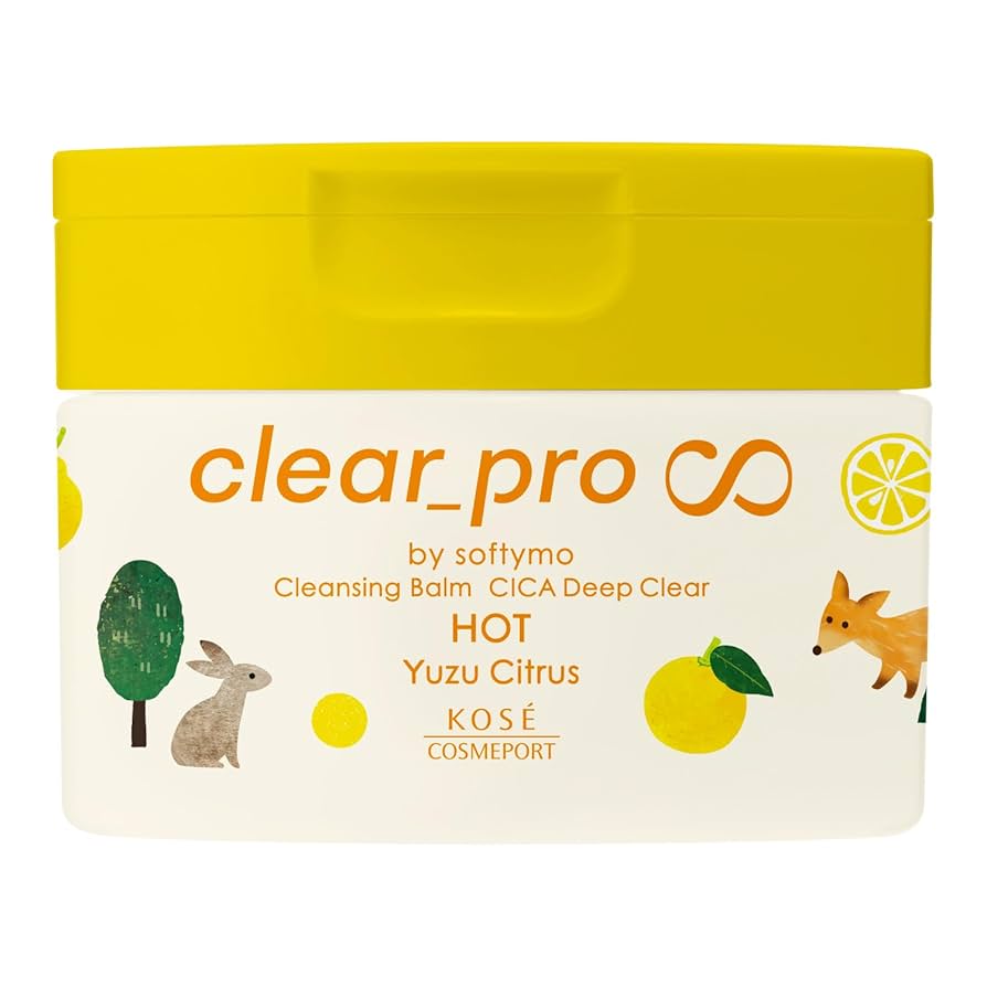 clear.pro HOT Yuzu Citrus 4個セット Amazon | ソフティモ KOSE クリアプロ クレンジングバーム CICA